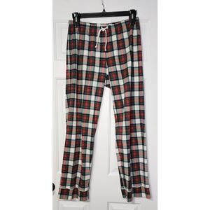 The Beaufort Bonnet Company Pajama Bottoms Plaid 100% Pima Cotton‎ Size L